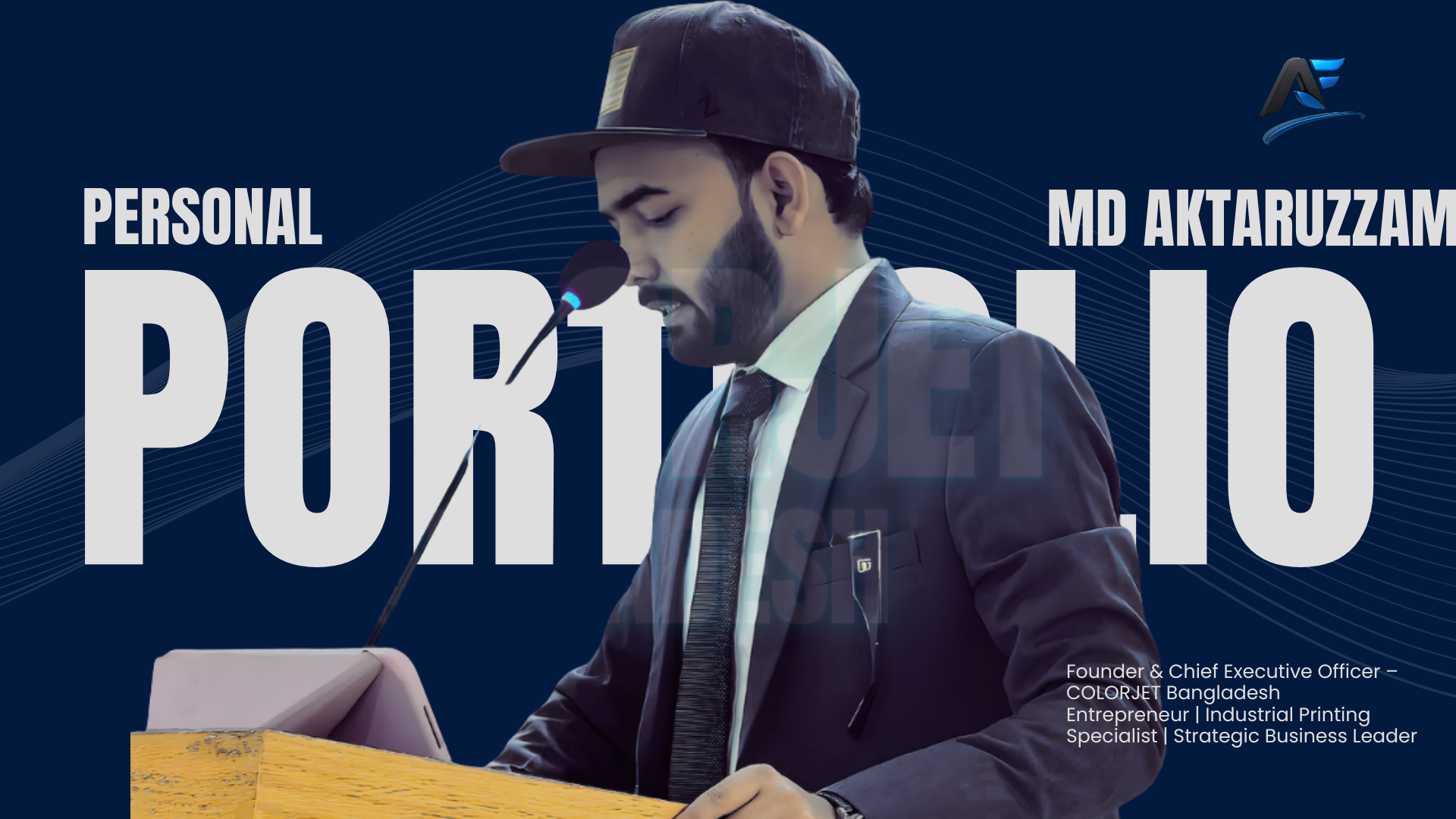 Md Aktaruzzaman personal portfolio presentation